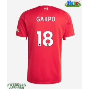 Liverpool Cody Gakpo #18 Hemmatröja 2025-26 Kortärmad